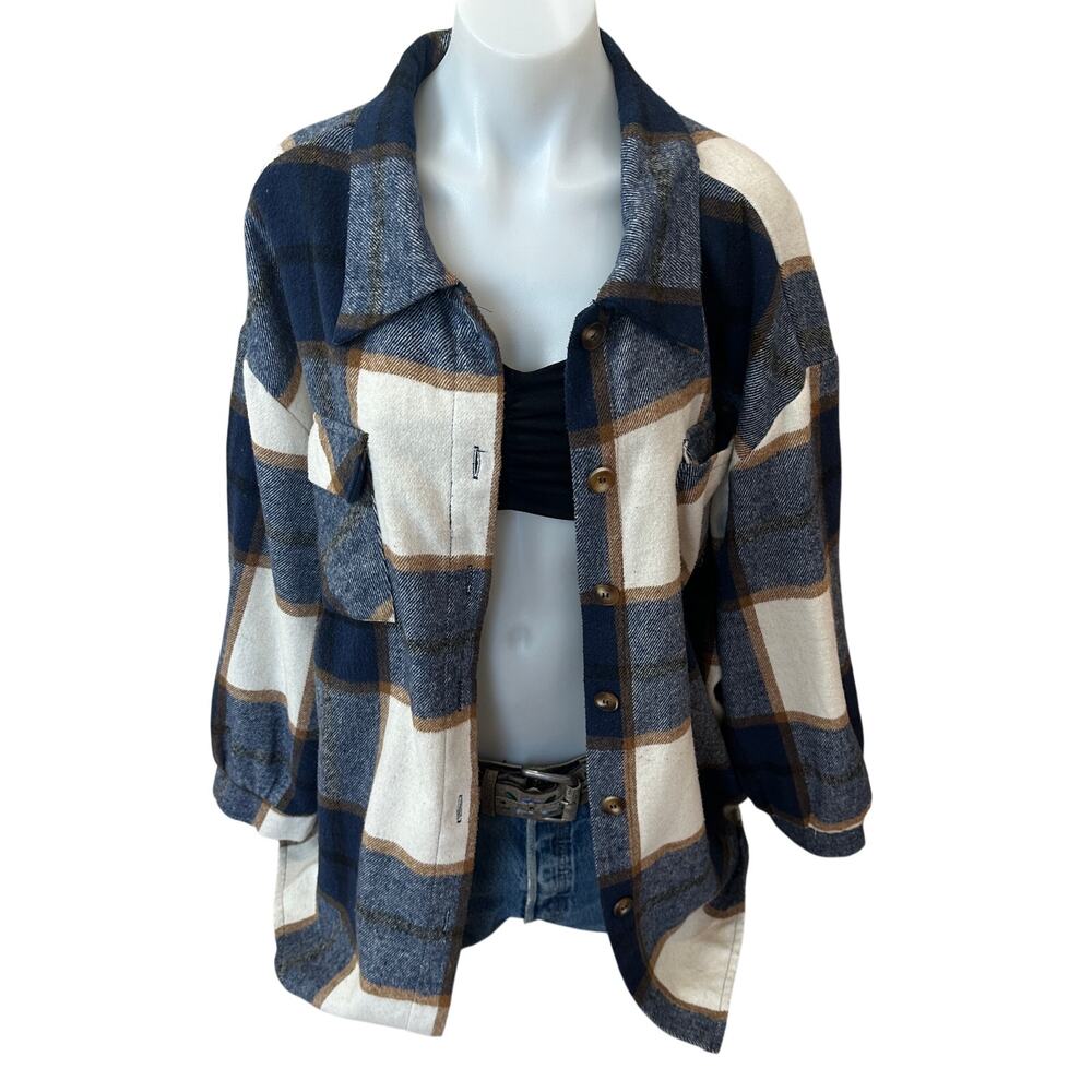 Montana State University Bobcats Plaid Flannel Shirt 3XL Football MSU Tailgate - Picture 4 of 6